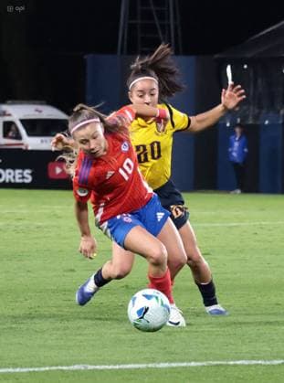 COPA AMERICA FEMENINA ECUADOR VS CHILE 21 de julio del 2025 Encuentro entre Ecuador VS Chile por Copa AmÃ rica Femenina en el estadio Banco Guayaquil. QUITO PICHINCHA ECUADOR Copyright: xHENRYxLAPOx