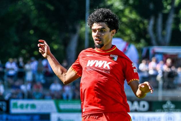 GER, FSP, FC Augsburg vs FC Memmingen 18.07.2025, e-con ArenaPark, Memmingen, GER, FSP, FC Augsburg vs FC Memmingen, im Bild Aiman Dardari (FC Augsburg, 46)