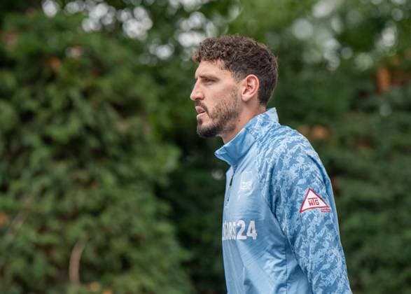 Fussball, Herren, Saison 2025 26, 2. Bundesliga, Hertha BSC, Training, Agustin Rogel (Hertha BSC), 22.07. 2025,