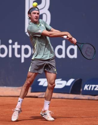 Lukas Neumayer (AUT) Tennis - Generali Open Kitzbuehel 2025 - ATP, Tennis Herren 250 - Kitzbuehler Tennis Club - Kitzbuehel - Tirol - Oesterreich - 22 July 2025. Copyright: xJuergenxHasenkopfx