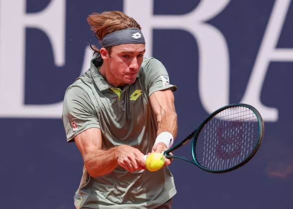 Lukas Neumayer (AUT) Tennis - Generali Open Kitzbuehel 2025 - ATP, Tennis Herren 250 - Kitzbuehler Tennis Club - Kitzbuehel - Tirol - Oesterreich - 22 July 2025. Copyright: xJuergenxHasenkopfx