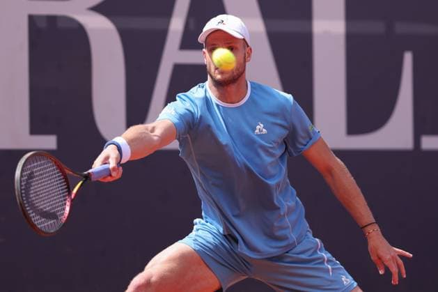 Yannick Hanfmann (GER) Tennis - Generali Open Kitzbuehel 2025 - ATP, Tennis Herren 250 - Kitzbuehler Tennis Club - Kitzbuehel - Tirol - Oesterreich - 22 July 2025. Copyright: xJuergenxHasenkopfx