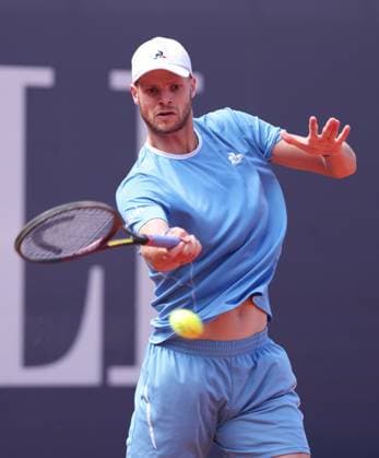 Yannick Hanfmann (GER) Tennis - Generali Open Kitzbuehel 2025 - ATP, Tennis Herren 250 - Kitzbuehler Tennis Club - Kitzbuehel - Tirol - Oesterreich - 22 July 2025. Copyright: xJuergenxHasenkopfx