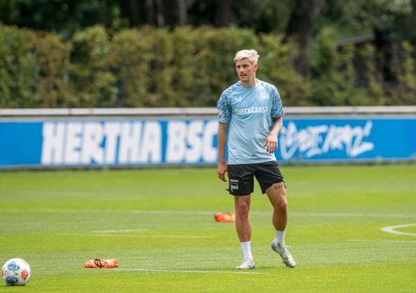 Fussball, Herren, Saison 2025 26, 2. Bundesliga, Hertha BSC, Training, Dawid Kownacki (Hertha BSC), 22.07. 2025,