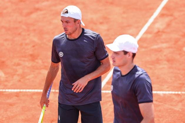 Jakob Schnaitter (umgedrehte Kappe), Mark Wallner, Herren Doppel, Men s Doubles Tennis - Generali Open Kitzbuehel 2025 - ATP, Tennis Herren 250 - Kitzbuehler Tennis Club - Kitzbuehel - Tirol - Oesterreich - 22 July 2025. Jakob Schnaitter (umgedrehte Kappe), Mark Wallner Tennis - Generali Open Kitzbuehel 2025 - ATP 250 - Kitzbuehler Tennis Club - Kitzbuehel - Tirol - Oesterreich - 22 July 2025. Copyright: xJuergenxHasenkopfx