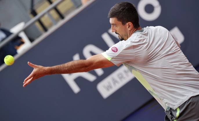 TENNIS - ATP, Tennis Herren Generali Open 2025 KITZBUEHEL,AUSTRIA,22.JUL.25 - TENNIS - ATP World Tour, Generali Open. Image shows Sebastian Ofner (AUT).  GEPAxpictures xMatthiasxHauer