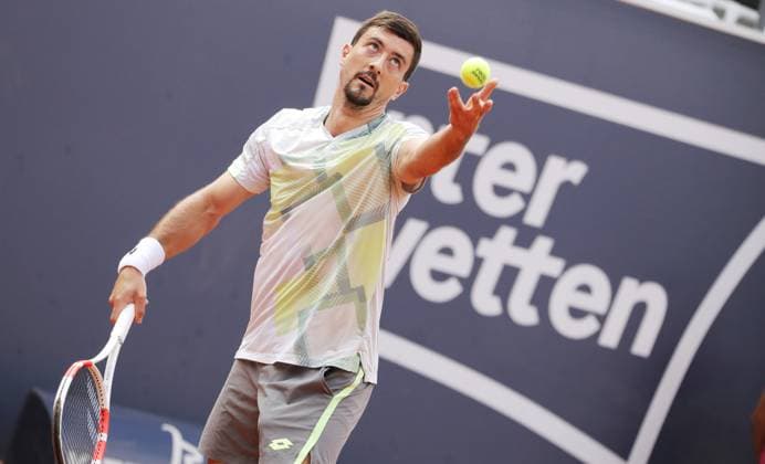 TENNIS - ATP, Tennis Herren Generali Open 2025 KITZBUEHEL,AUSTRIA,22.JUL.25 - TENNIS - ATP World Tour, Generali Open. Image shows Sebastian Ofner (AUT).  GEPAxpictures xMatthiasxHauer