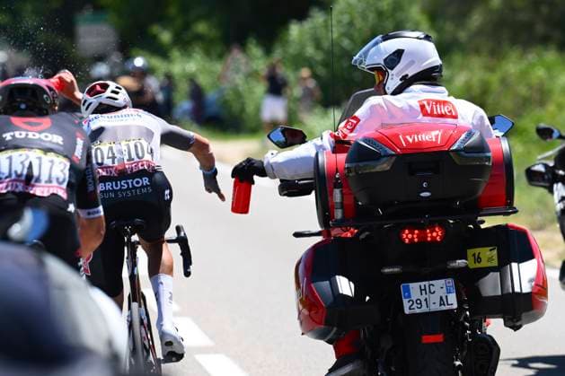 Tour de France 2025 Stage 16 MONT-VENTOUX, FRANCE - JULY 22 : Meurisse Xandro (BEL) of Alpecin - Deceuninck during stage 16 of the 112th edition of Tour de France an UCI World Tour 2.UWT cycling road race stage for Men Elite of 172 km with start in Montpellier and finish in Mont-Ventoux on July 22, 2025 in Mont-Ventoux, France, 22 07 2025 ( Motordriver Kenny Verfaillie - Mont-Ventoux France  Copyright: xVincentxKalutx