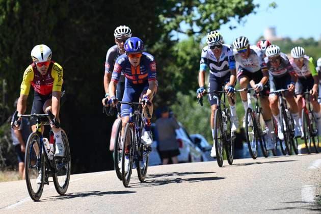 Tour de France 2025 Stage 16 MONT-VENTOUX, FRANCE - JULY 22 : rider of Team Picnic PostNL during stage 16 of the 112th edition of Tour de France an UCI World Tour 2.UWT cycling road race stage for Men Elite of 172 km with start in Montpellier and finish in Mont-Ventoux on July 22, 2025 in Mont-Ventoux, France, 22 07 2025 ( Motordriver Kenny Verfaillie - Mont-Ventoux France  Copyright: xVincentxKalutx