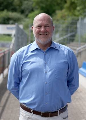 Kaufmännischer Leiter Manfred Bleile (SGV Freiberg) . SGV Freiberg Porträttermin 2025 2026 . Freiberg, GER, 20.07.2025 ,Fussball Reginalliga Südwest 2025 2026 .