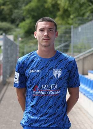 Gal Grobelnik (SGV Freiberg) . SGV Freiberg Porträttermin 2025 2026 . Freiberg, GER, 20.07.2025 ,Fussball Reginalliga Südwest 2025 2026 .