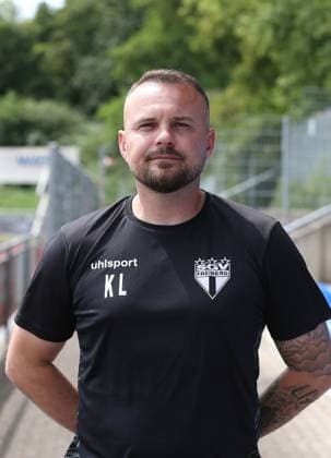 Trainer Kushtrim Lushtaku (SGV Freiberg) . SGV Freiberg Porträttermin 2025 2026 . Freiberg, GER, 20.07.2025 ,Fussball Reginalliga Südwest 2025 2026 .