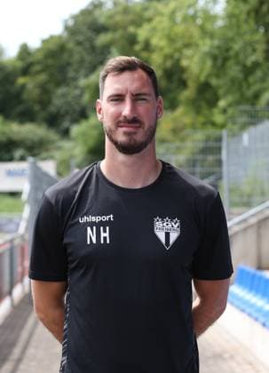 Torwarttrainer Niclas Heimann (SGV Freiberg) . SGV Freiberg Porträttermin 2025 2026 . Freiberg, GER, 20.07.2025 ,Fussball Reginalliga Südwest 2025 2026 .