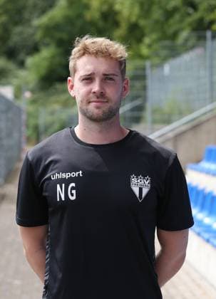 Physiotherapeut Niklas Gröll (SGV Freiberg) . SGV Freiberg Porträttermin 2025 2026 . Freiberg, GER, 20.07.2025 ,Fussball Reginalliga Südwest 2025 2026 .