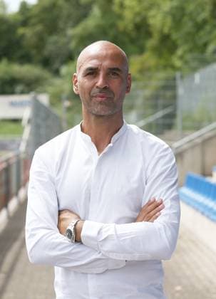 Sportlicher Leiter Mario Estasi (SGV Freiberg) . SGV Freiberg Porträttermin 2025 2026 . Freiberg, GER, 20.07.2025 ,Fussball Reginalliga Südwest 2025 2026 .