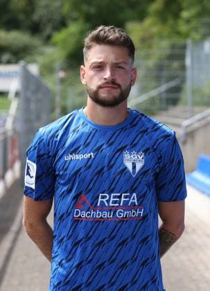 Leon Petö (SGV Freiberg) . SGV Freiberg Porträttermin 2025 2026 . Freiberg, GER, 20.07.2025 ,Fussball Reginalliga Südwest 2025 2026 .