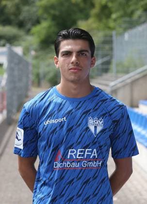 Aris Malaj (SGV Freiberg) . SGV Freiberg Porträttermin 2025 2026 . Freiberg, GER, 20.07.2025 ,Fussball Reginalliga Südwest 2025 2026 .