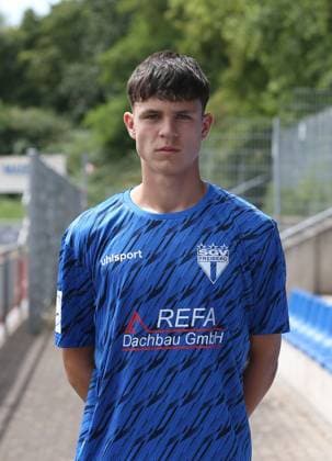 Adam Krstanovic (SGV Freiberg) . SGV Freiberg Porträttermin 2025 2026 . Freiberg, GER, 20.07.2025 ,Fussball Reginalliga Südwest 2025 2026 .