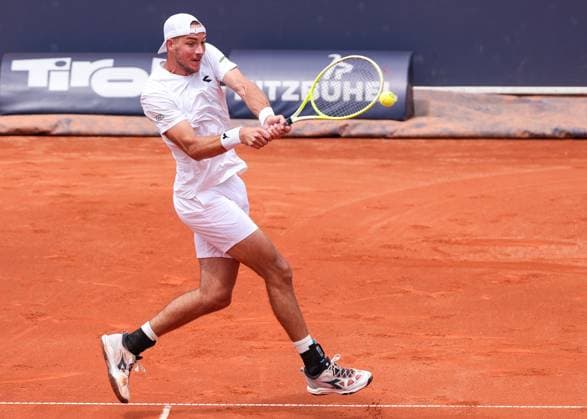 Jan-Lennard Struff (GER), Herren Einzel, Men s Singles Tennis - Generali Open Kitzbuehel 2025 - ATP, Tennis Herren 250 - Kitzbuehler Tennis Club - Kitzbuehel - Tirol - Oesterreich - 22 July 2025. Copyright: xJuergenxHasenkopfx