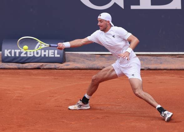 Jan-Lennard Struff (GER), Herren Einzel, Men s Singles Tennis - Generali Open Kitzbuehel 2025 - ATP, Tennis Herren 250 - Kitzbuehler Tennis Club - Kitzbuehel - Tirol - Oesterreich - 22 July 2025. Copyright: xJuergenxHasenkopfx