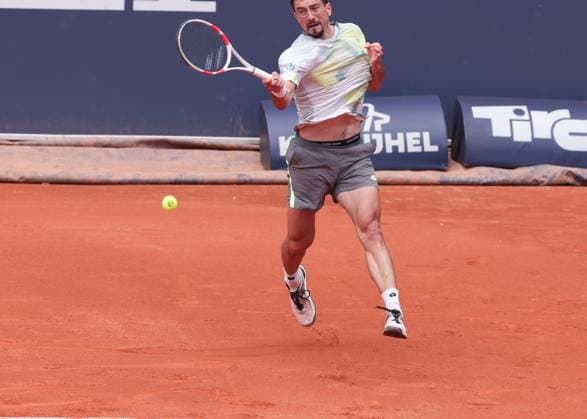 Sebastian Ofner (AUT), Herren Einzel, Men s Singles Tennis - Generali Open Kitzbuehel 2025 - ATP, Tennis Herren 250 - Kitzbuehler Tennis Club - Kitzbuehel - Tirol - Oesterreich - 22 July 2025. Copyright: xJuergenxHasenkopfx