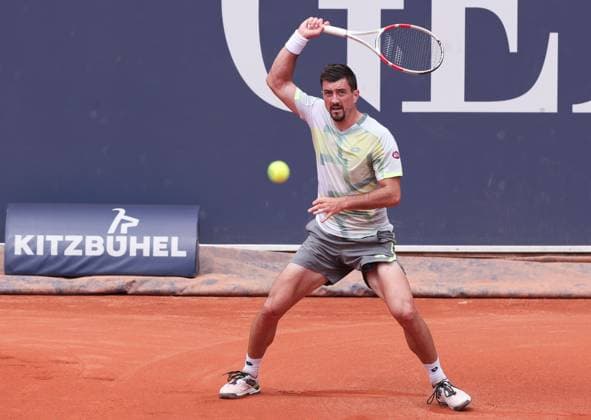 Sebastian Ofner (AUT), Herren Einzel, Men s Singles Tennis - Generali Open Kitzbuehel 2025 - ATP, Tennis Herren 250 - Kitzbuehler Tennis Club - Kitzbuehel - Tirol - Oesterreich - 22 July 2025. Copyright: xJuergenxHasenkopfx
