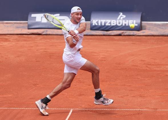 Jan-Lennard Struff (GER), Herren Einzel, Men s Singles Tennis - Generali Open Kitzbuehel 2025 - ATP, Tennis Herren 250 - Kitzbuehler Tennis Club - Kitzbuehel - Tirol - Oesterreich - 22 July 2025. Copyright: xJuergenxHasenkopfx