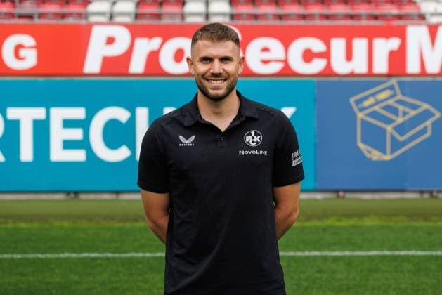 Max Lieberknecht (Videoanalyse 1.FC Kaiserslautern), 1. FC Kaiserslautern, Spielerportraits, Fussball, 2. Bundesliga, Saison 2025 2026, 22.07.2025 1. FC Kaiserslautern, Spielerportraits, Fussball, 2. Bundesliga, Saison 2025 2026, 22.07.2025 Kaiserslautern
