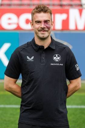 Johannes Wekesser (Physiotherapeut 1.FC Kaiserslautern), 1. FC Kaiserslautern, Spielerportraits, Fussball, 2. Bundesliga, Saison 2025 2026, 22.07.2025 1. FC Kaiserslautern, Spielerportraits, Fussball, 2. Bundesliga, Saison 2025 2026, 22.07.2025 Kaiserslautern