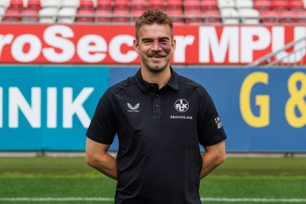 Johannes Wekesser (Physiotherapeut 1.FC Kaiserslautern), 1. FC Kaiserslautern, Spielerportraits, Fussball, 2. Bundesliga, Saison 2025 2026, 22.07.2025 1. FC Kaiserslautern, Spielerportraits, Fussball, 2. Bundesliga, Saison 2025 2026, 22.07.2025 Kaiserslautern