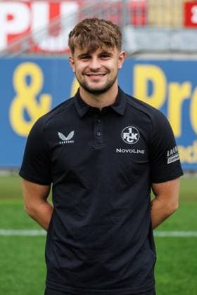 Dominik Rudy (Physiotherapeut 1.FC Kaiserslautern), 1. FC Kaiserslautern, Spielerportraits, Fussball, 2. Bundesliga, Saison 2025 2026, 22.07.2025 1. FC Kaiserslautern, Spielerportraits, Fussball, 2. Bundesliga, Saison 2025 2026, 22.07.2025 Kaiserslautern