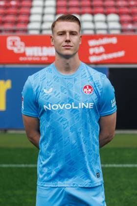 Julian Krahl (1.FC Kaiserslautern), 1. FC Kaiserslautern, Spielerportraits, Fussball, 2. Bundesliga, Saison 2025 2026, 22.07.2025 1. FC Kaiserslautern, Spielerportraits, Fussball, 2. Bundesliga, Saison 2025 2026, 22.07.2025 Kaiserslautern