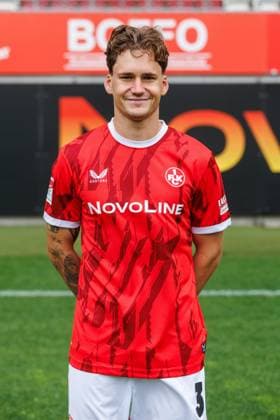 Florian Kleinhansl (1.FC Kaiserslautern), 1. FC Kaiserslautern, Spielerportraits, Fussball, 2. Bundesliga, Saison 2025 2026, 22.07.2025 1. FC Kaiserslautern, Spielerportraits, Fussball, 2. Bundesliga, Saison 2025 2026, 22.07.2025 Kaiserslautern
