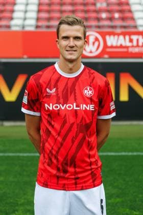 Fabian Kunze (1.FC Kaiserslautern), 1. FC Kaiserslautern, Spielerportraits, Fussball, 2. Bundesliga, Saison 2025 2026, 22.07.2025 1. FC Kaiserslautern, Spielerportraits, Fussball, 2. Bundesliga, Saison 2025 2026, 22.07.2025 Kaiserslautern