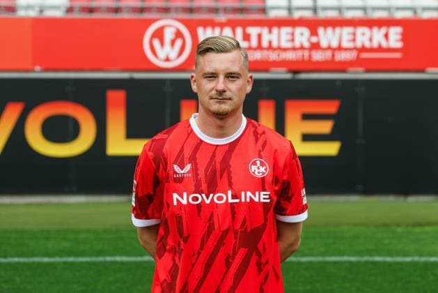 Marlon Ritter (1.FC Kaiserslautern), 1. FC Kaiserslautern, Spielerportraits, Fussball, 2. Bundesliga, Saison 2025 2026, 22.07.2025 1. FC Kaiserslautern, Spielerportraits, Fussball, 2. Bundesliga, Saison 2025 2026, 22.07.2025 Kaiserslautern