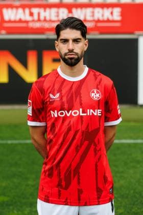 Semi Sahin (1.FC Kaiserslautern), 1. FC Kaiserslautern, Spielerportraits, Fussball, 2. Bundesliga, Saison 2025 2026, 22.07.2025 1. FC Kaiserslautern, Spielerportraits, Fussball, 2. Bundesliga, Saison 2025 2026, 22.07.2025 Kaiserslautern