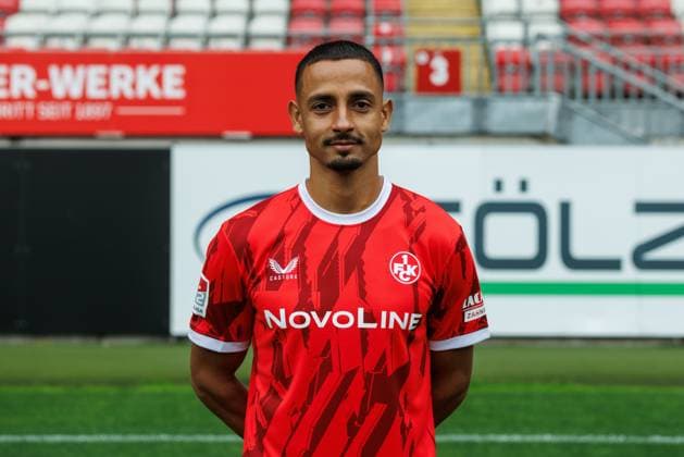 Kenny Prince Redondo (1.FC Kaiserslautern), 1. FC Kaiserslautern, Spielerportraits, Fussball, 2. Bundesliga, Saison 2025 2026, 22.07.2025 1. FC Kaiserslautern, Spielerportraits, Fussball, 2. Bundesliga, Saison 2025 2026, 22.07.2025 Kaiserslautern