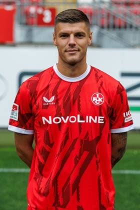 Erik Wekesser (1.FC Kaiserslautern), 1. FC Kaiserslautern, Spielerportraits, Fussball, 2. Bundesliga, Saison 2025 2026, 22.07.2025 1. FC Kaiserslautern, Spielerportraits, Fussball, 2. Bundesliga, Saison 2025 2026, 22.07.2025 Kaiserslautern