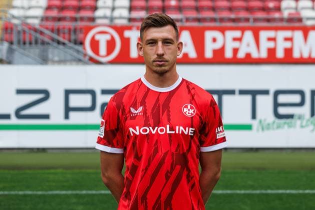 Daniel Hanslik (1.FC Kaiserslautern), 1. FC Kaiserslautern, Spielerportraits, Fussball, 2. Bundesliga, Saison 2025 2026, 22.07.2025 1. FC Kaiserslautern, Spielerportraits, Fussball, 2. Bundesliga, Saison 2025 2026, 22.07.2025 Kaiserslautern