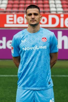 Simon Simoni (1.FC Kaiserslautern), 1. FC Kaiserslautern, Spielerportraits, Fussball, 2. Bundesliga, Saison 2025 2026, 22.07.2025 1. FC Kaiserslautern, Spielerportraits, Fussball, 2. Bundesliga, Saison 2025 2026, 22.07.2025 Kaiserslautern
