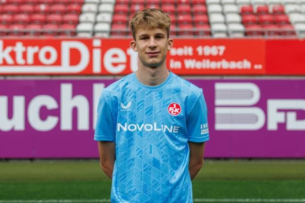 Fabian Heck (1.FC Kaiserslautern), 1. FC Kaiserslautern, Spielerportraits, Fussball, 2. Bundesliga, Saison 2025 2026, 22.07.2025 1. FC Kaiserslautern, Spielerportraits, Fussball, 2. Bundesliga, Saison 2025 2026, 22.07.2025 Kaiserslautern