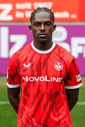 Richmond Tachie (1.FC Kaiserslautern), 1. FC Kaiserslautern, Spielerportraits, Fussball, 2. Bundesliga, Saison 2025 2026, 22.07.2025 1. FC Kaiserslautern, Spielerportraits, Fussball, 2. Bundesliga, Saison 2025 2026, 22.07.2025 Kaiserslautern