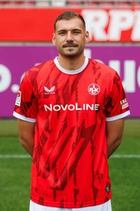 Luca Sirch (1.FC Kaiserslautern), 1. FC Kaiserslautern, Spielerportraits, Fussball, 2. Bundesliga, Saison 2025 2026, 22.07.2025 1. FC Kaiserslautern, Spielerportraits, Fussball, 2. Bundesliga, Saison 2025 2026, 22.07.2025 Kaiserslautern