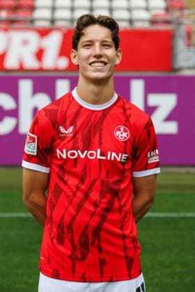 Leon Robinson (1.FC Kaiserslautern), 1. FC Kaiserslautern, Spielerportraits, Fussball, 2. Bundesliga, Saison 2025 2026, 22.07.2025 1. FC Kaiserslautern, Spielerportraits, Fussball, 2. Bundesliga, Saison 2025 2026, 22.07.2025 Kaiserslautern