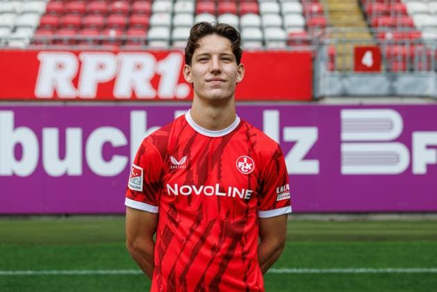 Leon Robinson (1.FC Kaiserslautern), 1. FC Kaiserslautern, Spielerportraits, Fussball, 2. Bundesliga, Saison 2025 2026, 22.07.2025 1. FC Kaiserslautern, Spielerportraits, Fussball, 2. Bundesliga, Saison 2025 2026, 22.07.2025 Kaiserslautern