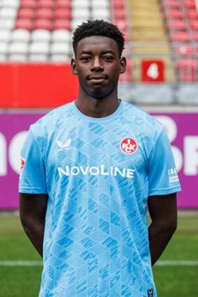 Enis Kamga (1.FC Kaiserslautern), 1. FC Kaiserslautern, Spielerportraits, Fussball, 2. Bundesliga, Saison 2025 2026, 22.07.2025 1. FC Kaiserslautern, Spielerportraits, Fussball, 2. Bundesliga, Saison 2025 2026, 22.07.2025 Kaiserslautern