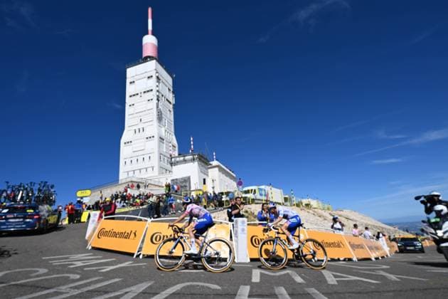 22-07-2025 Tour De France; Tappa 16 Montpellier - Le Mont Ventoux; 2025, Red Bull - Bora Hansgrohe; Roglic, Primoz; Lipowitz, Florian; Le Mont Ventoux; 