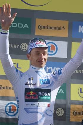 22-07-2025 Tour De France; Tappa 16 Montpellier - Le Mont Ventoux; 2025, Red Bull - Bora Hansgrohe; Lipowitz, Florian; Le Mont Ventoux; 