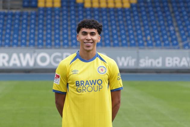 John Gomez ; Eintracht Braunschweig; 2.BL, Portraettermin 2025 2026