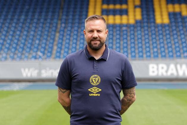 Heiner Backhaus (Cheftrainer) ; Eintracht Braunschweig; 2.BL, Portraettermin 2025 2026